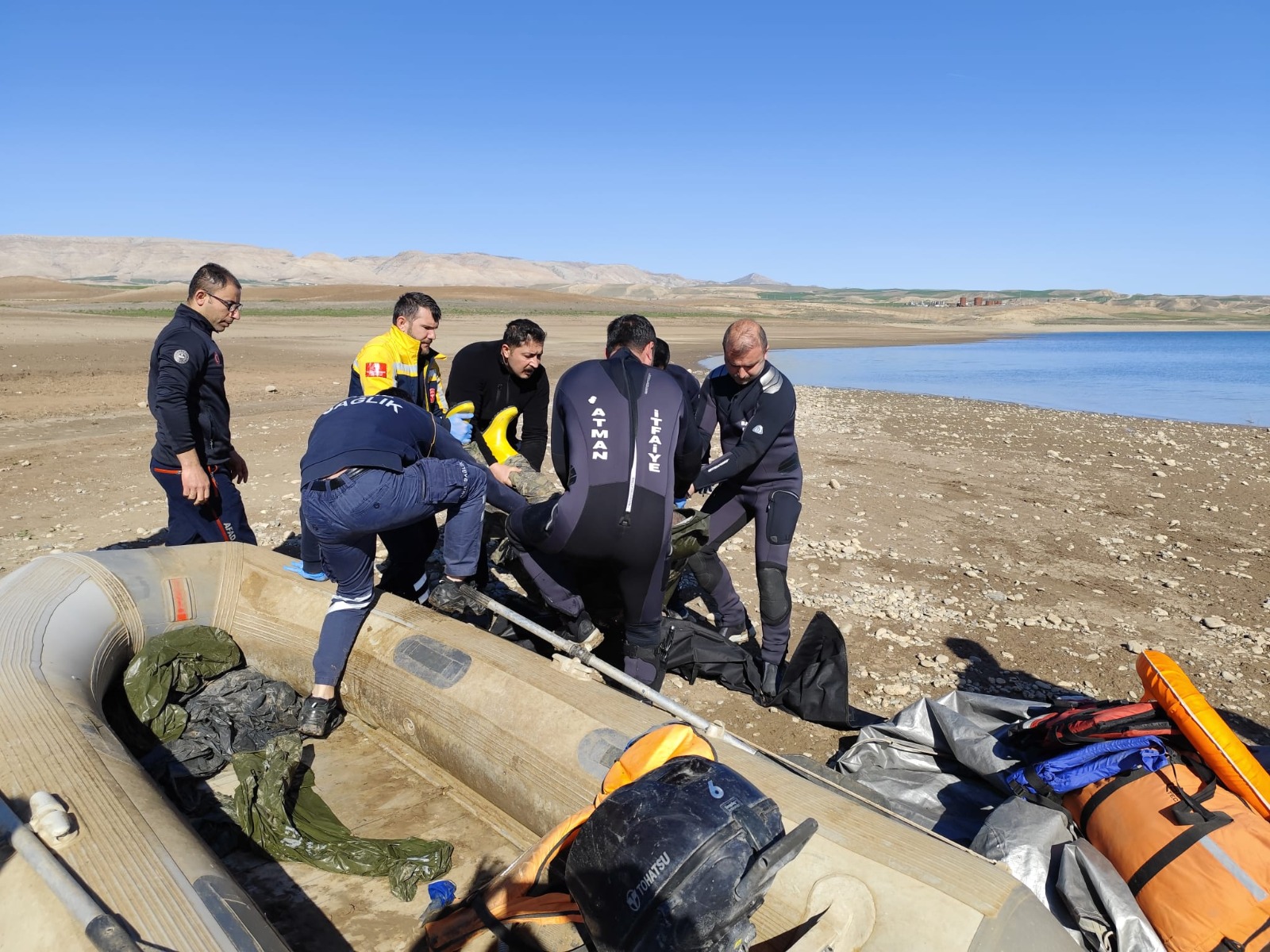 Batman’da Ilısu Barajı’nda facia! 1 ölü