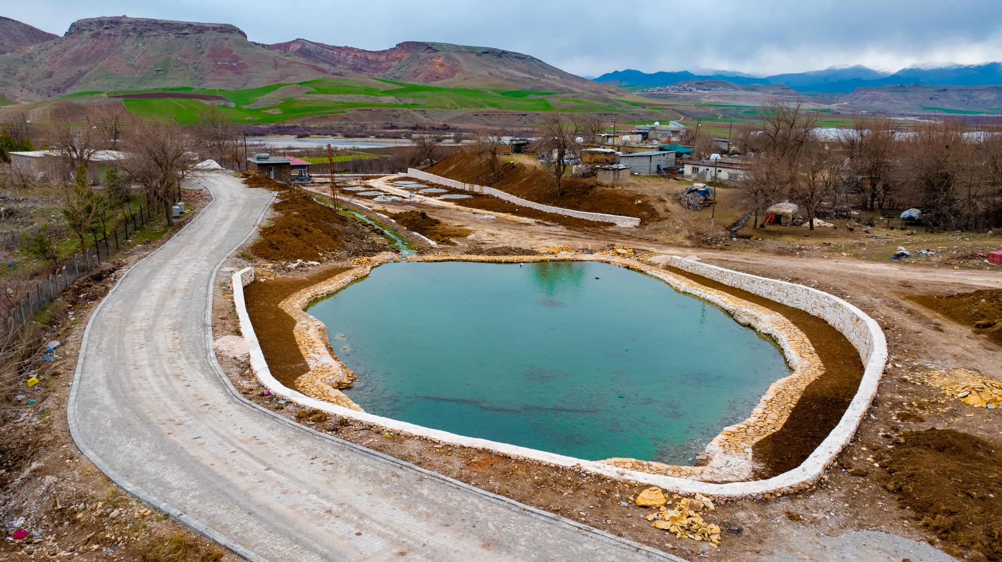 Batman Erzen Balıklıgöl projesi hızla ilerliyor