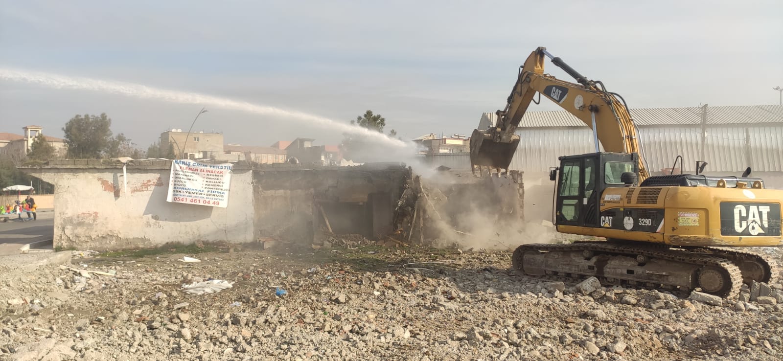 İluh’ta son yıkımda tamamlandı