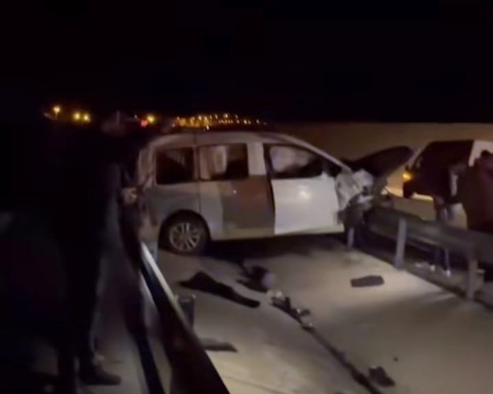 Batman-Hasankeyf yolunda trafik kazası