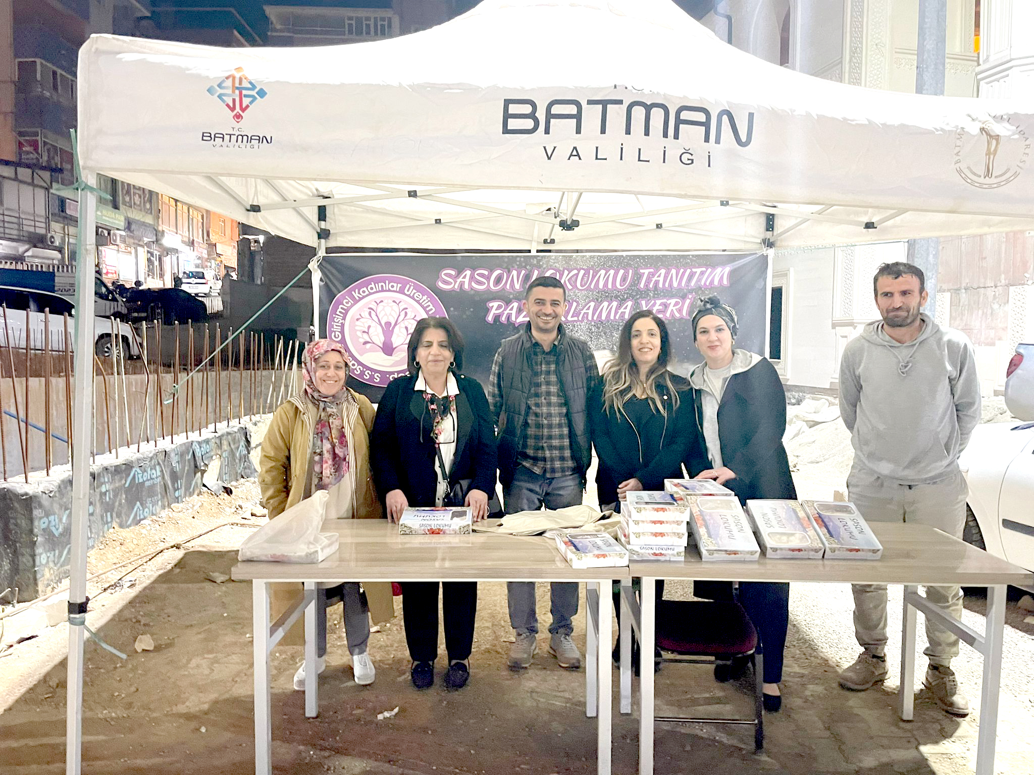 Sason Lokumu İçin Tanıtım ve Pazarlama Standı Kurulu