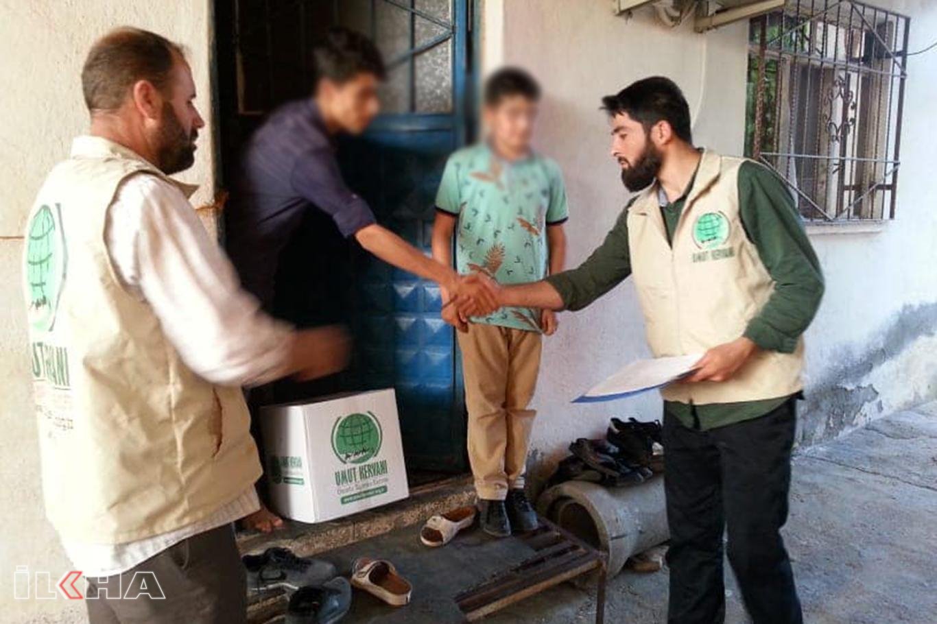 Umut Kervanı Ramazan Kolisi Dağıttı