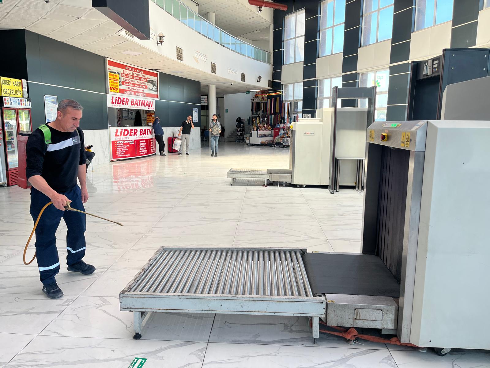 Batman otogarında seferberlik