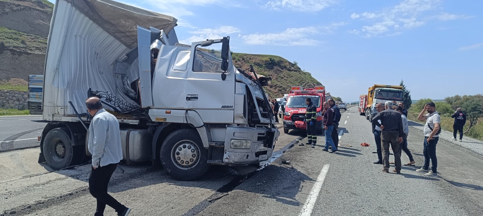 Batman’da kaza! 1ölü, 1 yaralı