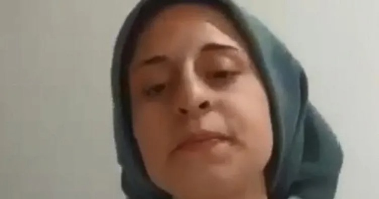 Evden kaçan Gülçiçek’ten şok video