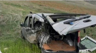 Batman’da trafik kazası!