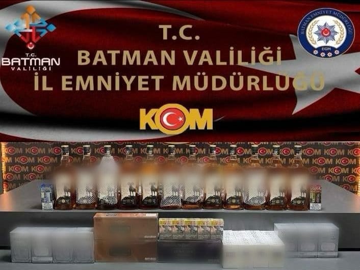 Batman’da kaçakçılara darbe