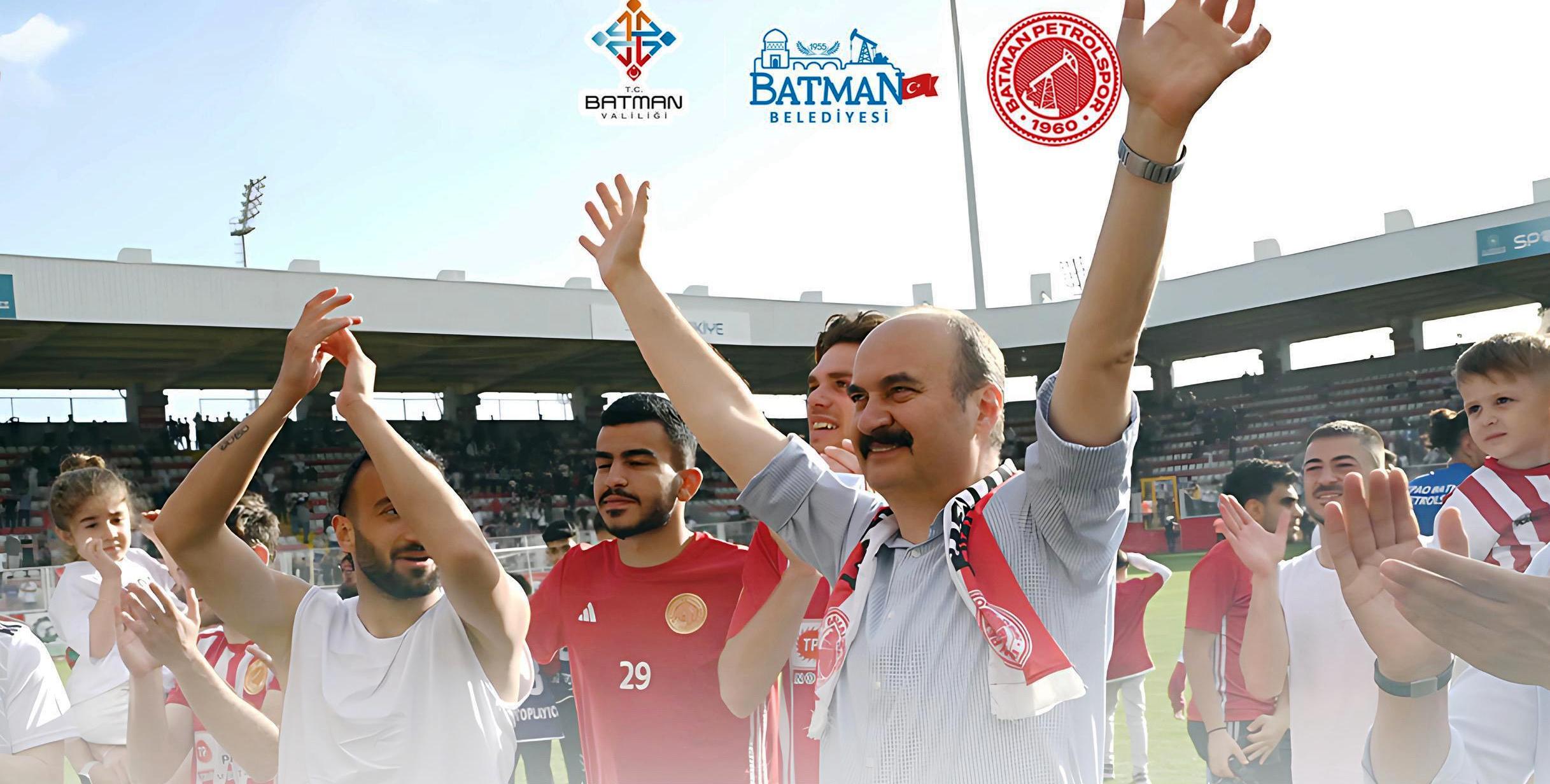 Batman Belediyesi’nden Petrolspor’a tam destek