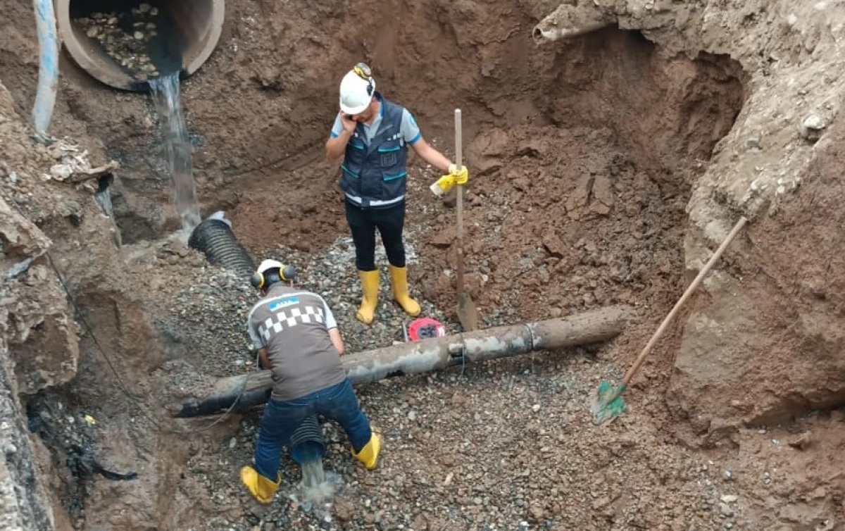 Batman’da  doğalgaz hattı patladı!