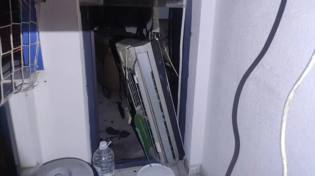 Batman’da klima yangını paniğe neden oldu