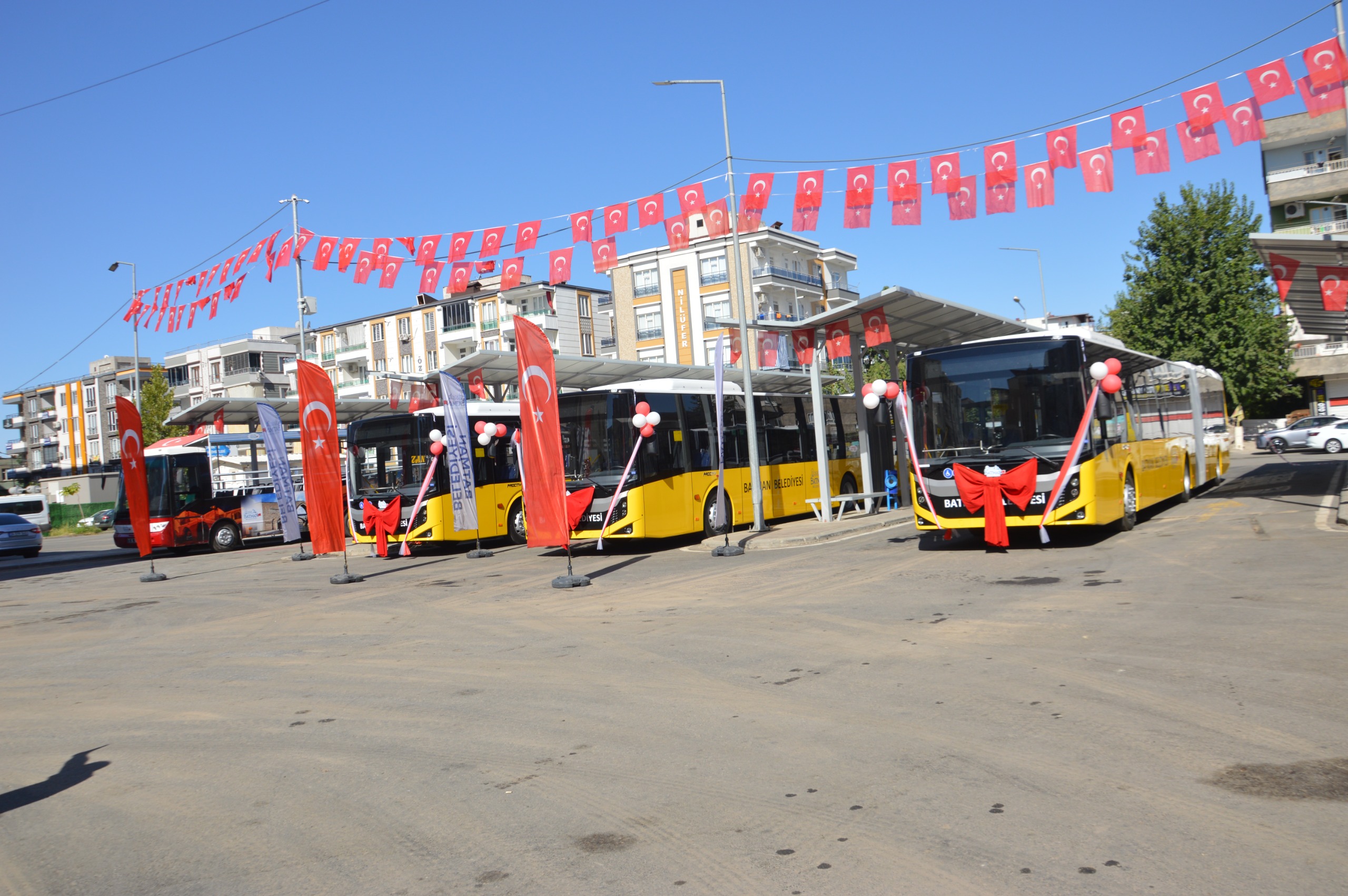 Batman’da yeni otobüsler hizmete girdi