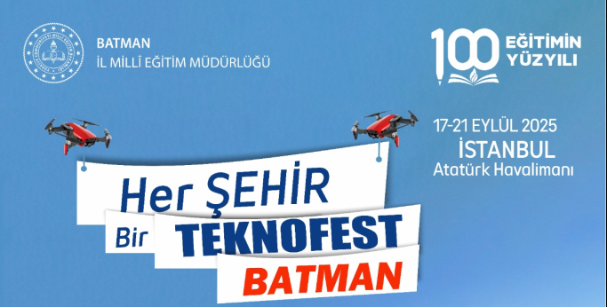 Batmanlı Öğrenciler TEKNOFEST 2025 Finallerinde