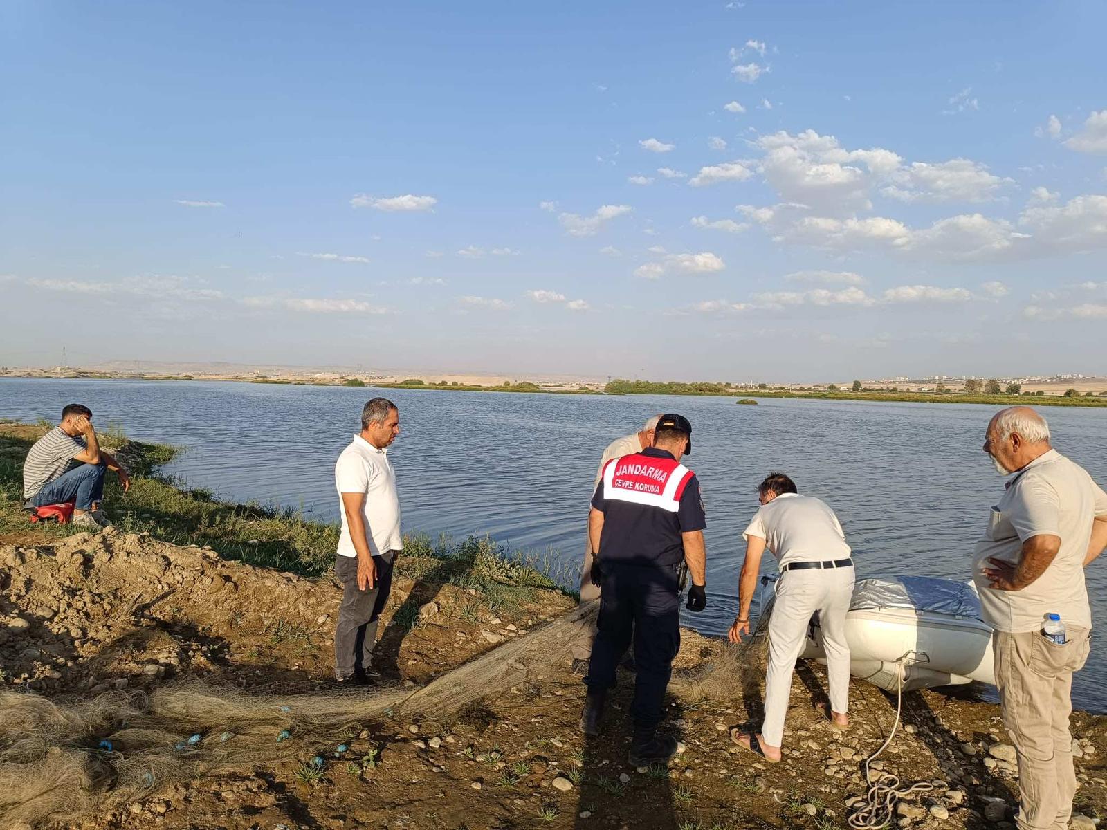 Batman’da 250 metre hayalet ağ ele geçirildi