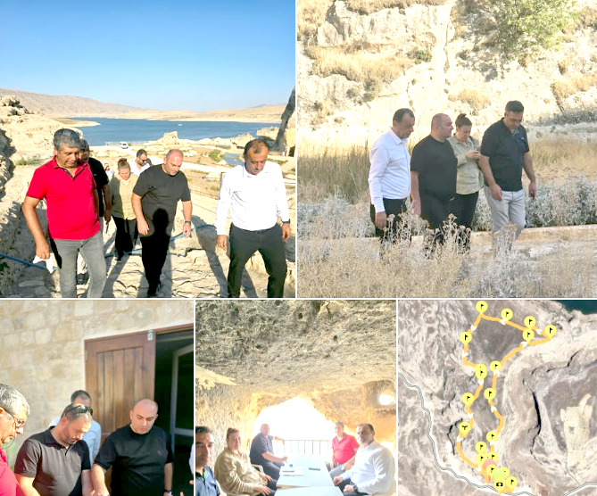 Hasankeyf gençlik kampına ziyaret