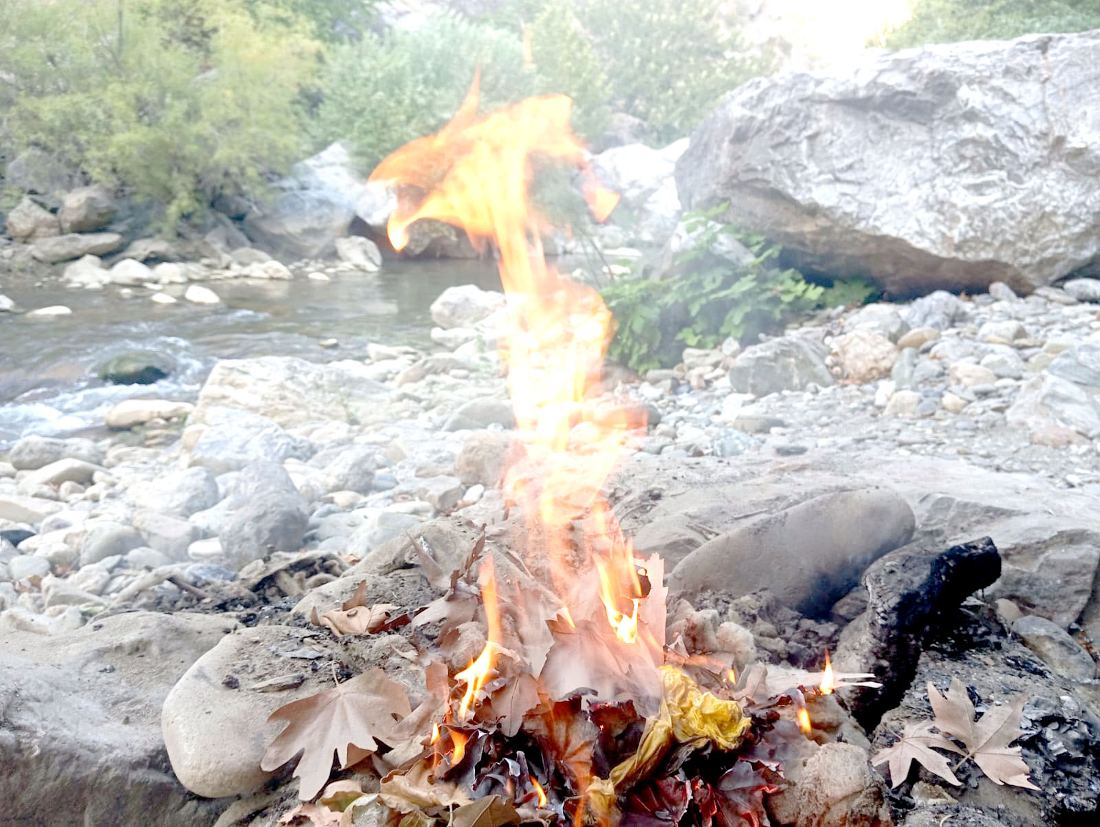 Sason Çayı’nda piknikçilerden örnek davranış