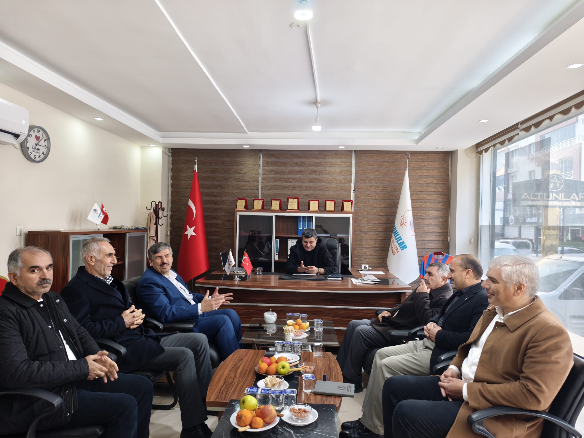 Başkan Çiftçi’den Alikanlılar Derneği’ne ziyaret