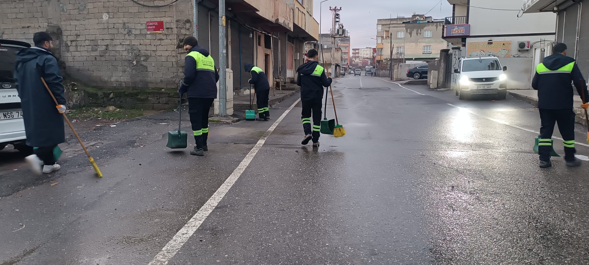 Batman’da belediye ekipleri sahaya indi
