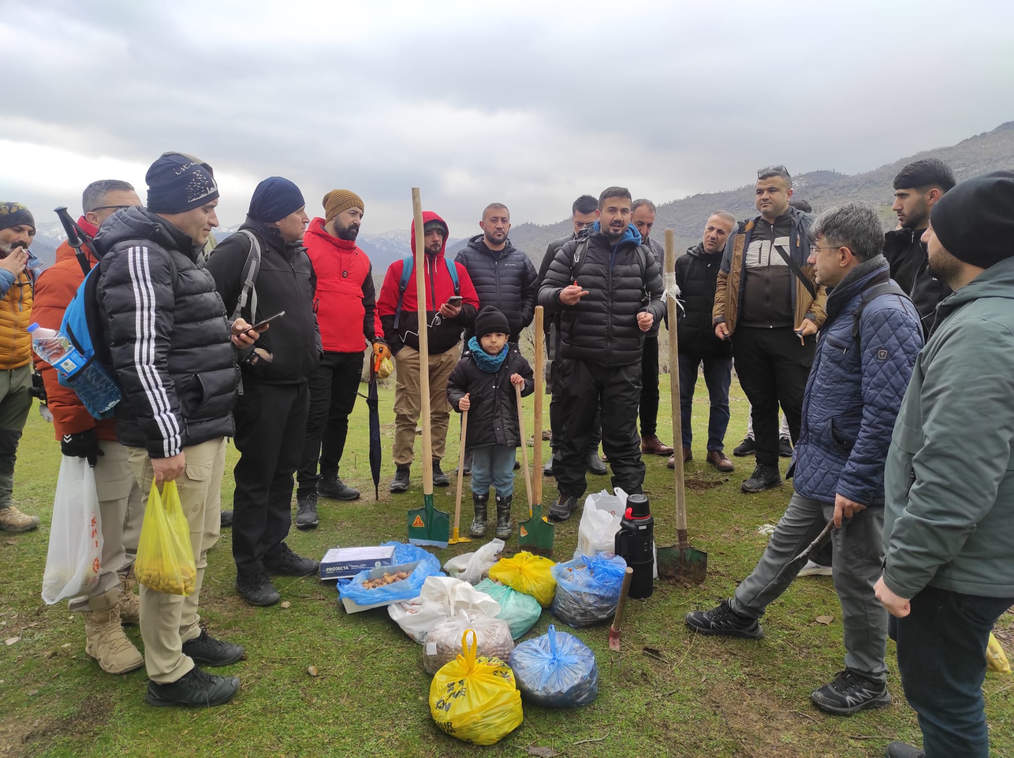 Sason dağlarında yeşil seferberlik