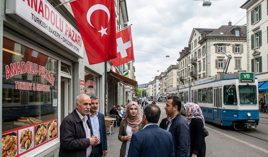 İsviçre’deki Türk nüfusu 200 bine yaklaştı