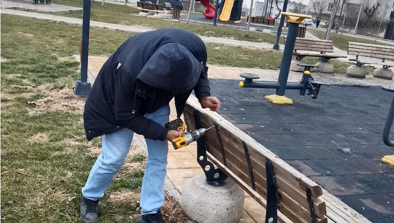 DSİ kanalı ve Yaşar Kemal Parkı’nda ‘bakım’ mesaisi