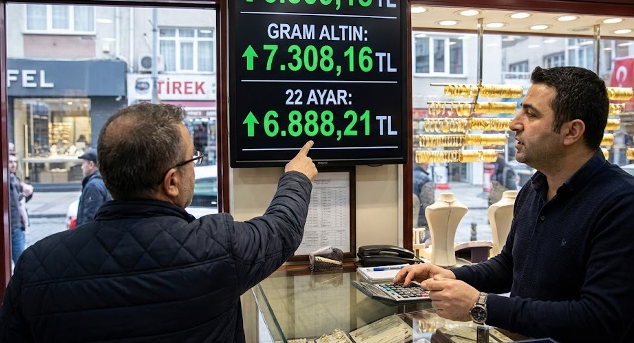 Gram Altın 7.300 TL sınırını aştı