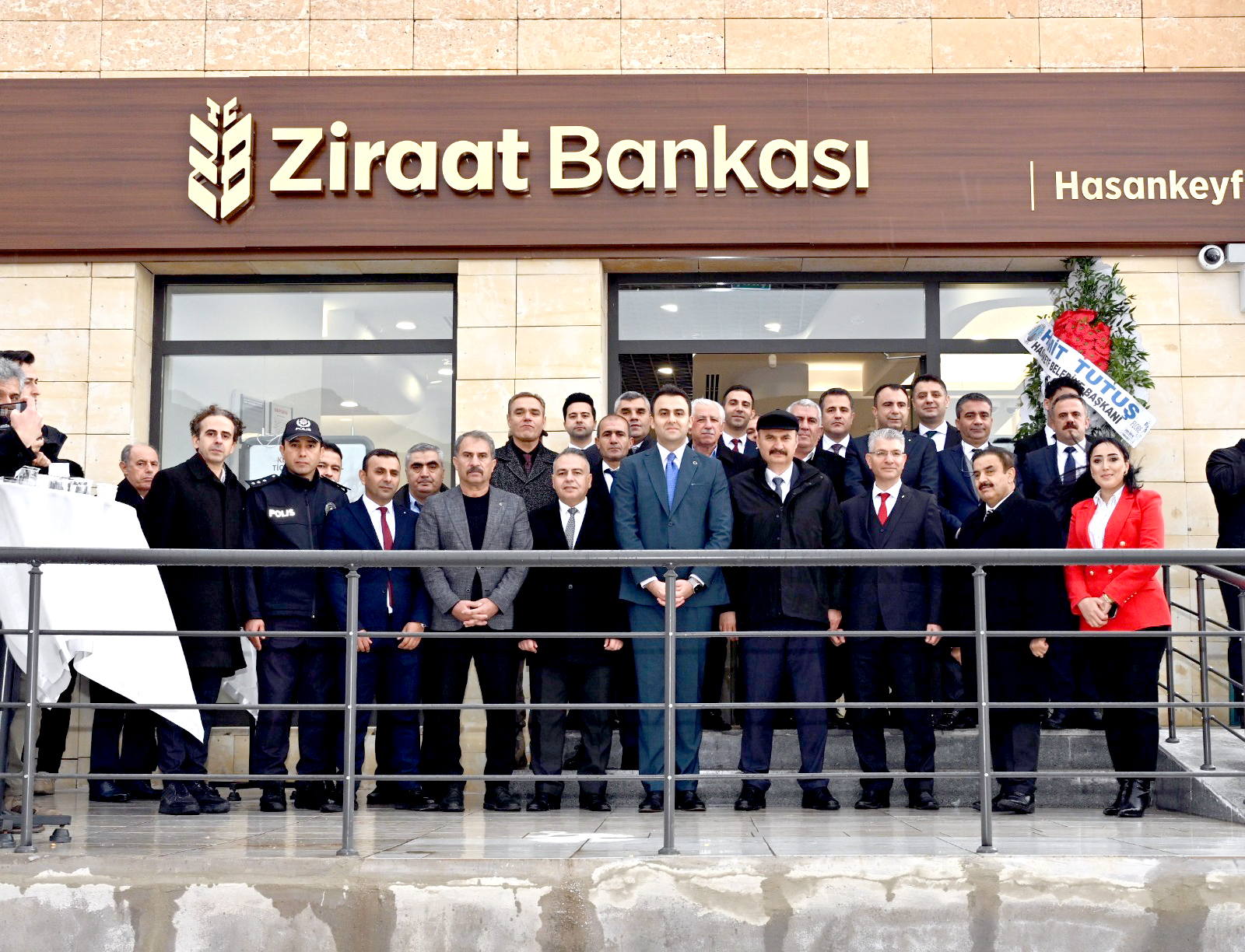 Hasankeyf’te banka şubesi açıldı