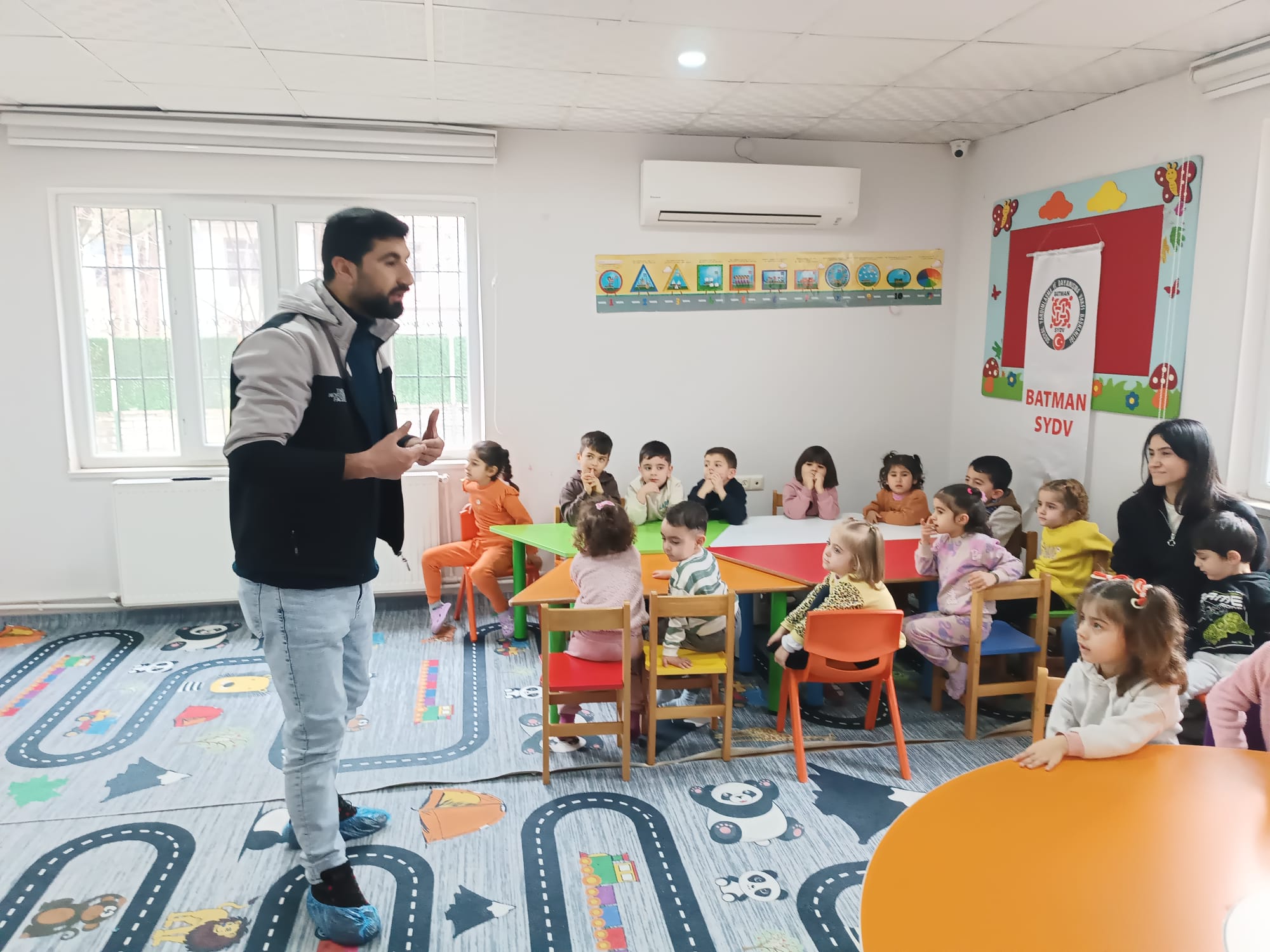 Batman’da miniklere beden güvenliği anlatıldı