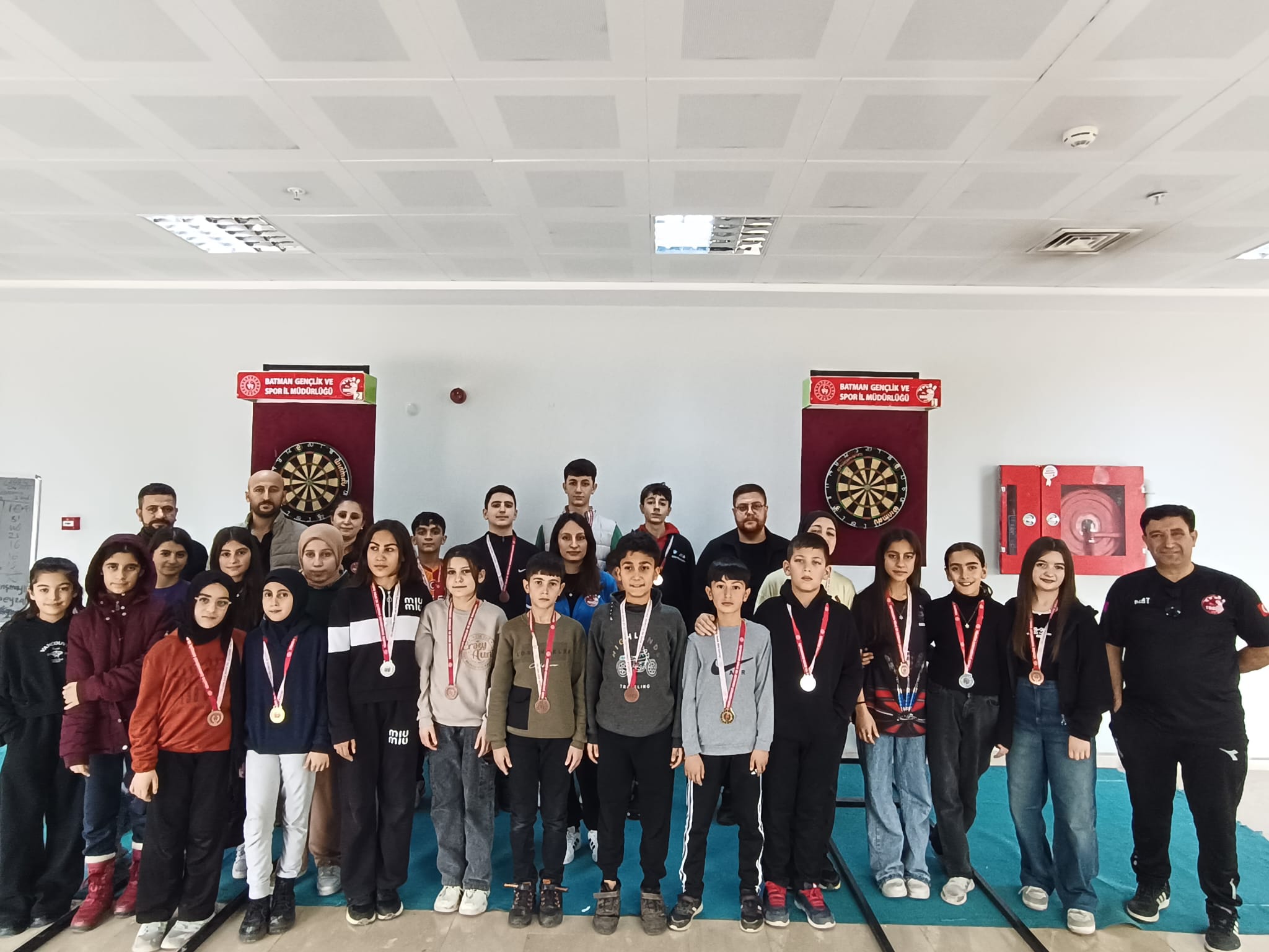 Batman’da şampiyonlar belli oldu