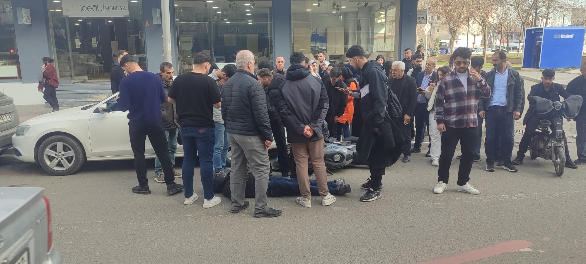 Batman’da motosiklet kazası