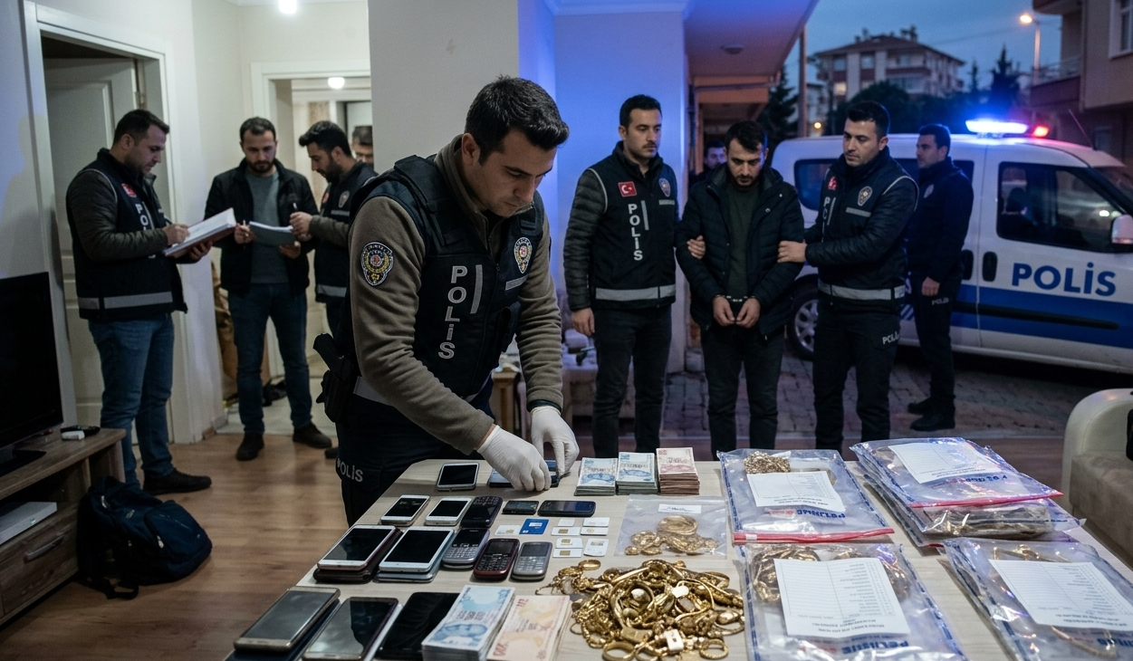 Batman ve 5 ilde büyük vurgun