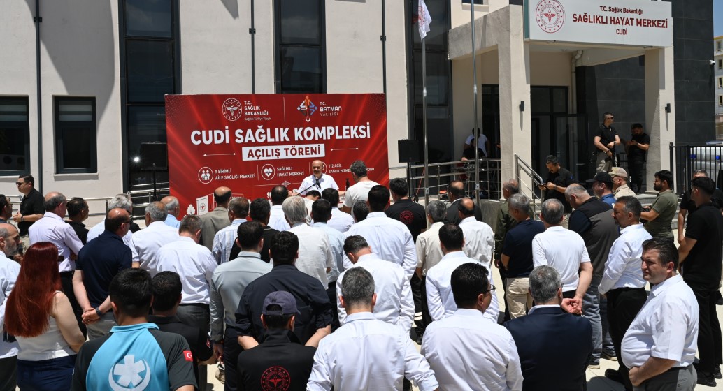 Batman Cudi Mahallesi sağlık kompleksi törenle hizmete açıldı