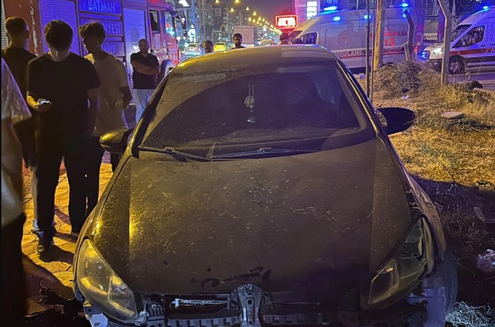 Batman’da peş peşe trafik kazası!