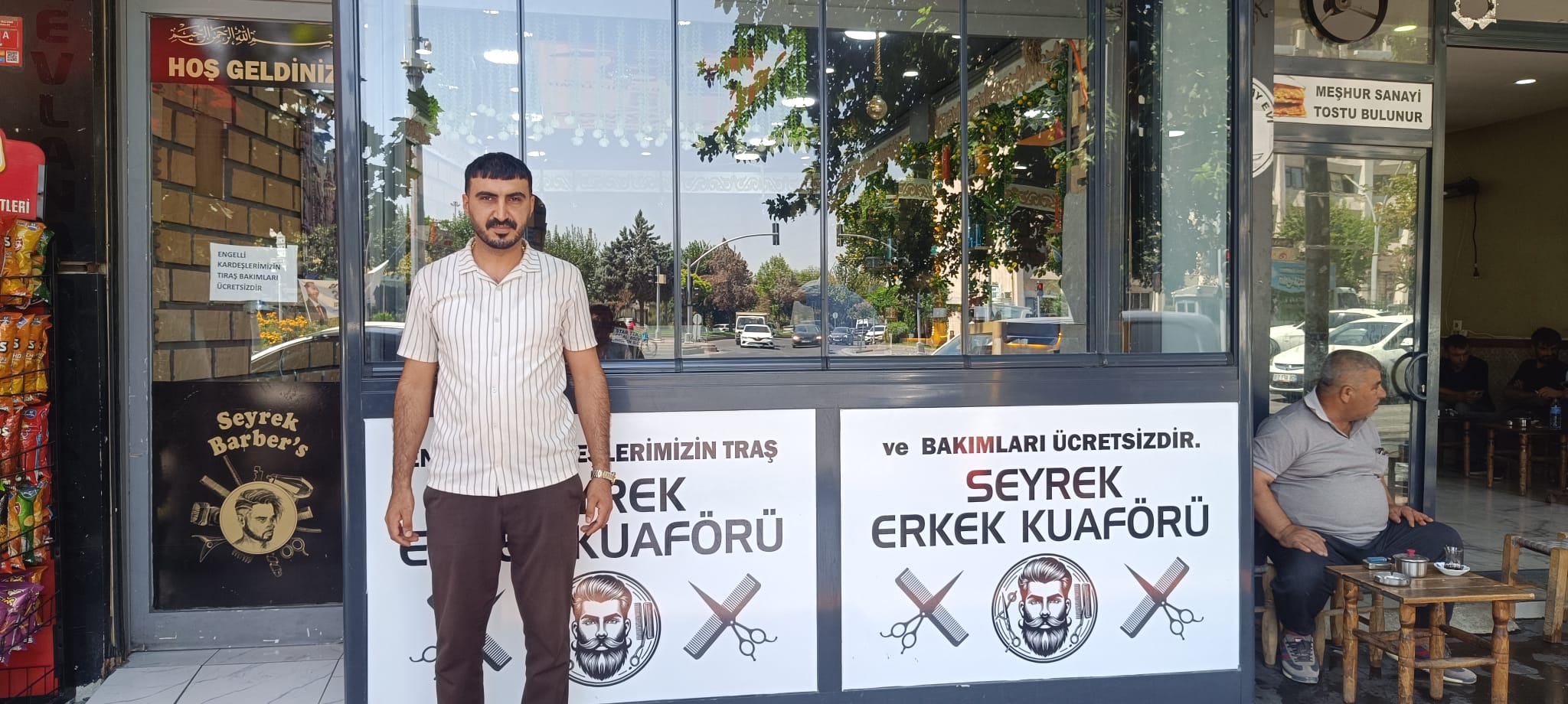 Batman’da kuaförden örnek dayanışma
