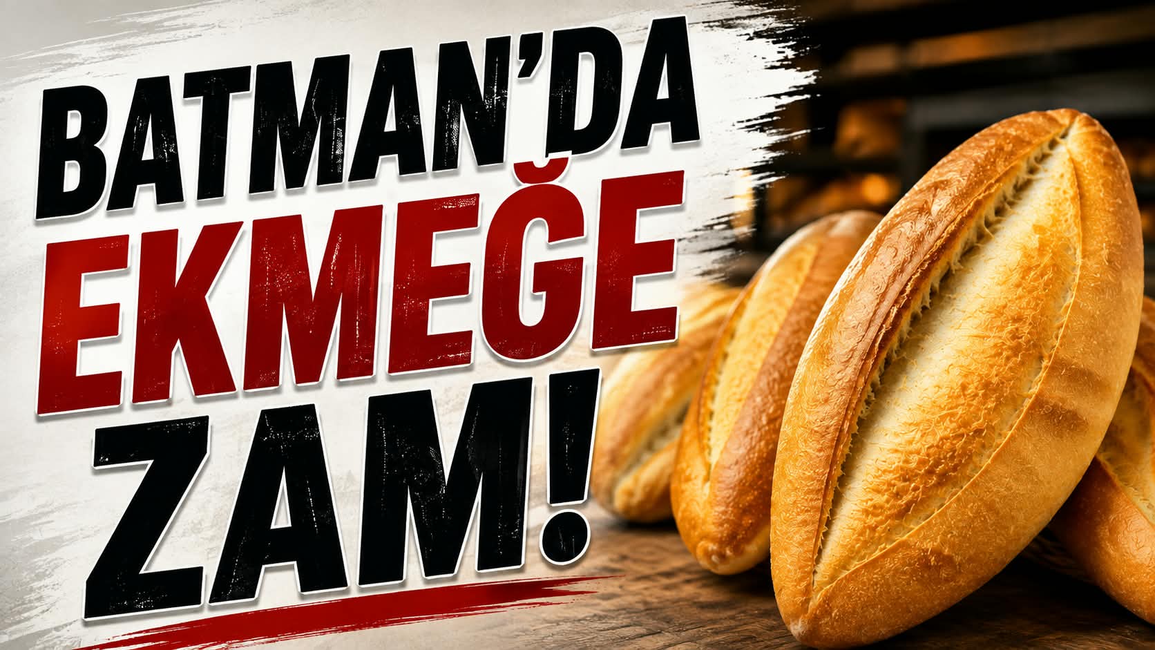 Batman’da ekmeğe zam!