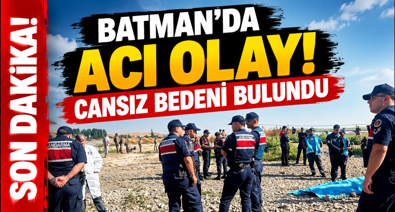 Batman’da acı olay! Cansız bedeni bulundu