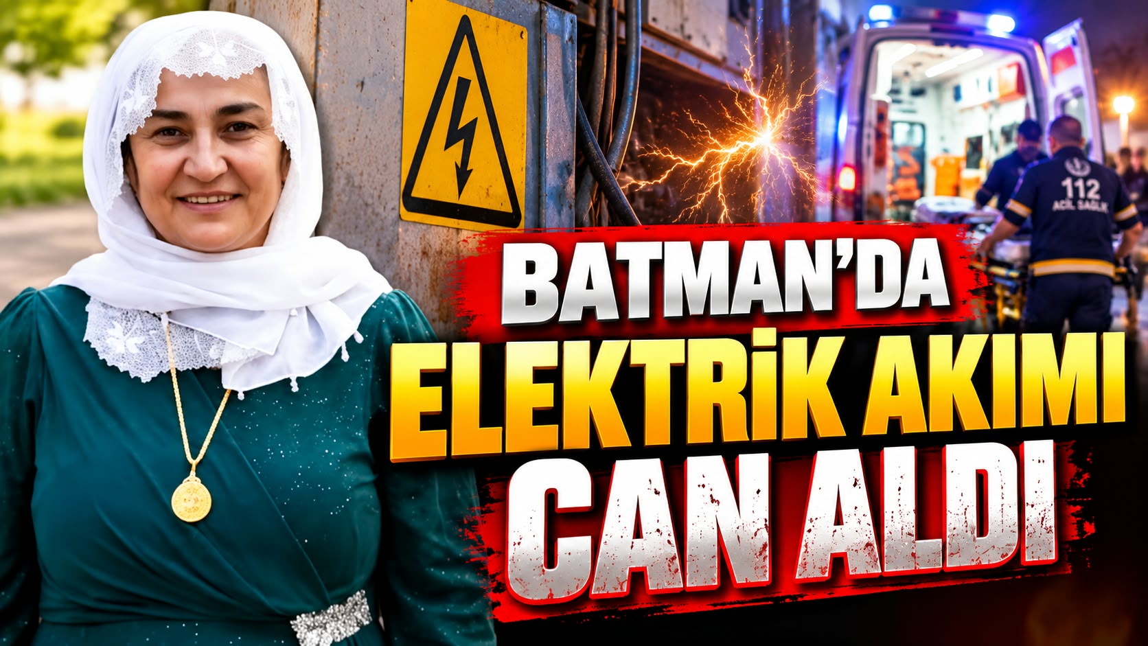 Batman’da elektrik akımı can aldı