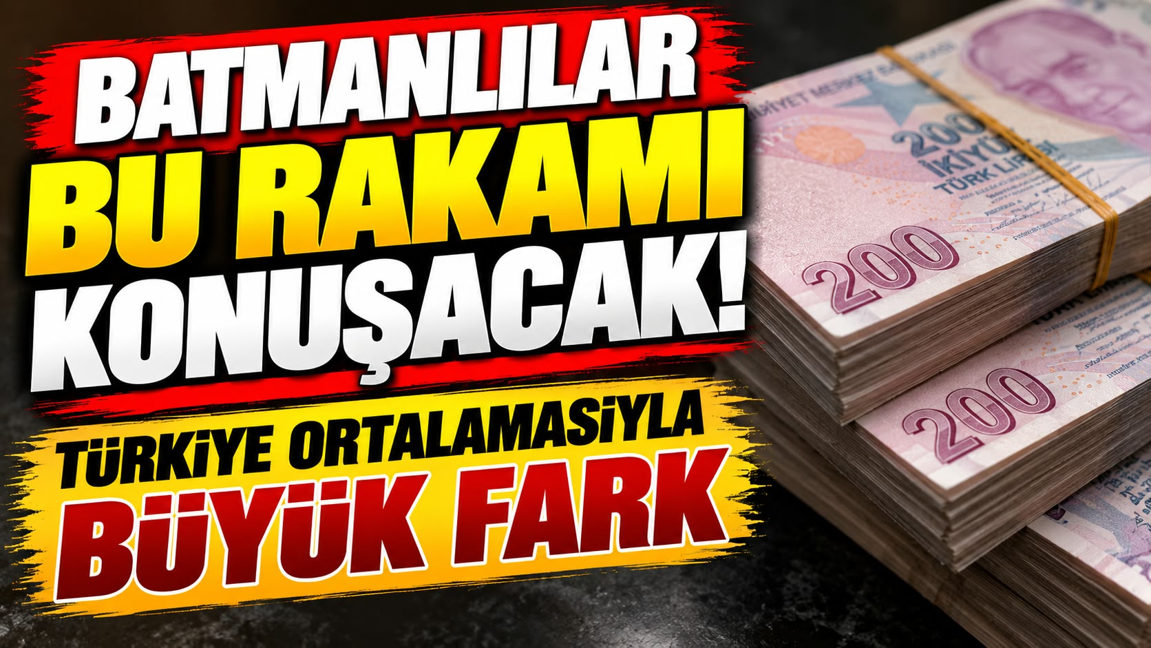Batmanlılar Bu Rakamı Konuşacak: Türkiye Ortalamasıyla Büyük Fark