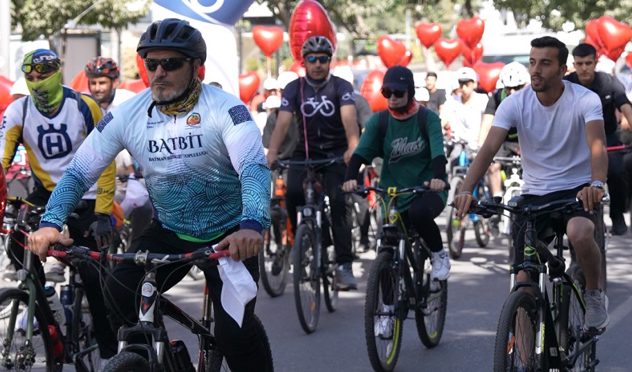 Batmanlılar yaşam için pedal çevirecek