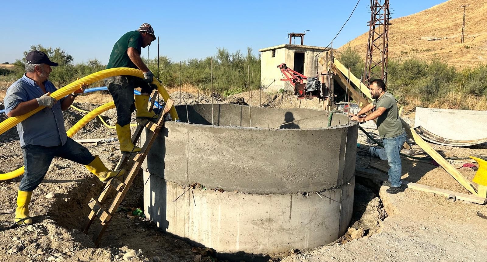 Batman’ın o köyünde su sorunu çözüldü! Saniyede 5 litre su
